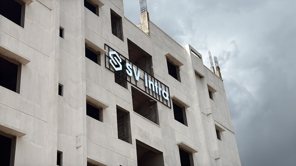 SV INFRA construction project in Bacharam